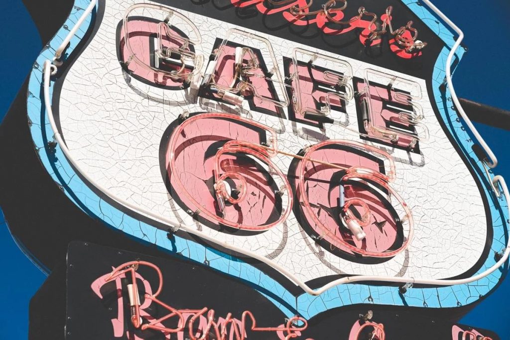 Image of Cafe-66-Neon-Sign