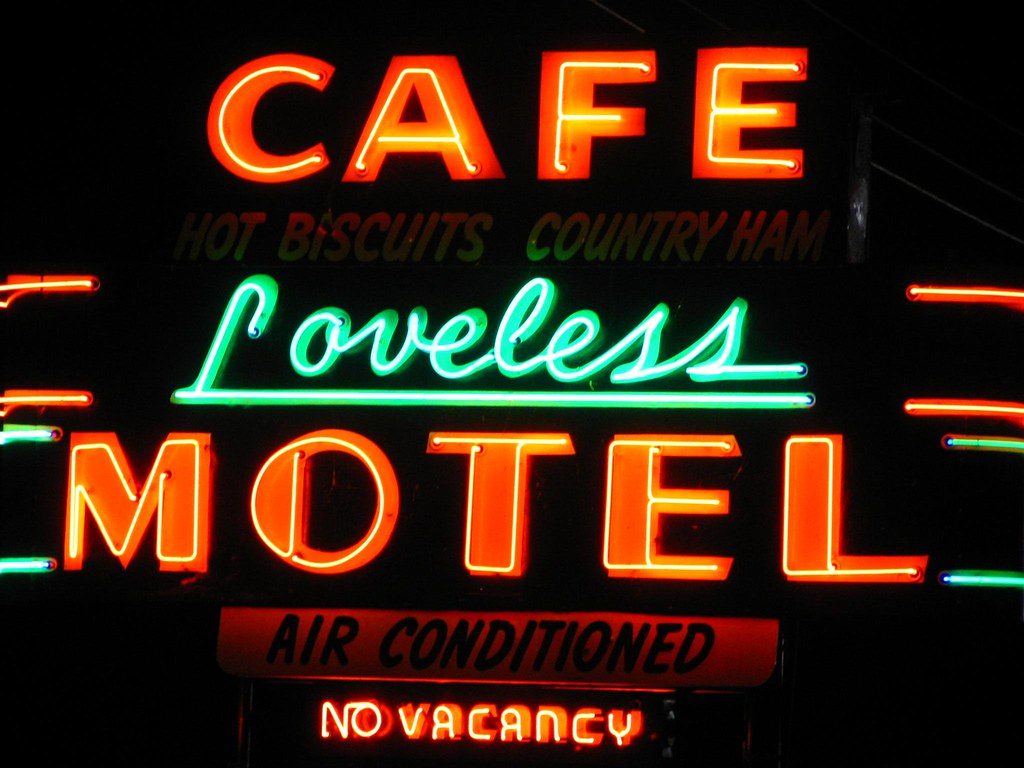 Image of Loveless Cafe Neon Sign