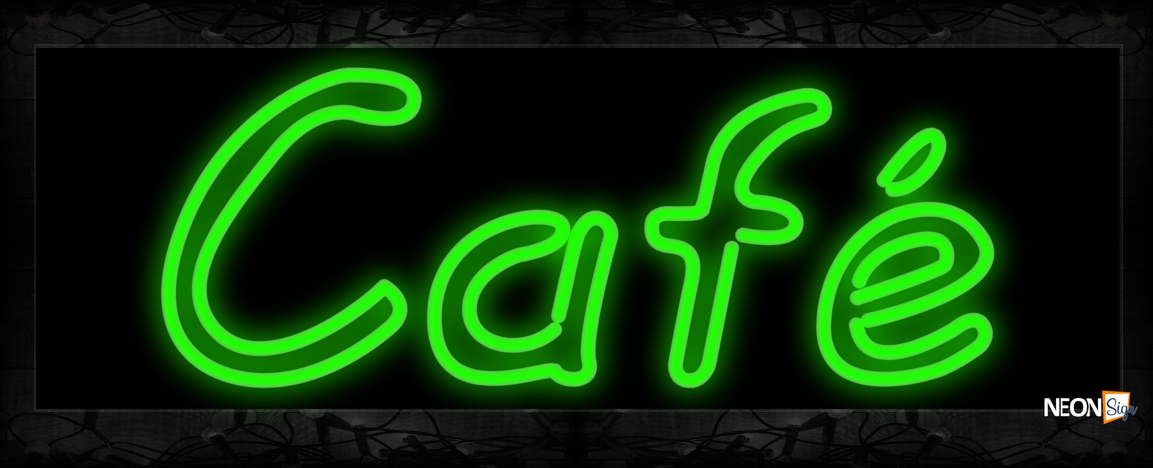 Image of 10155 Neon Sign 13x32 Black Backing