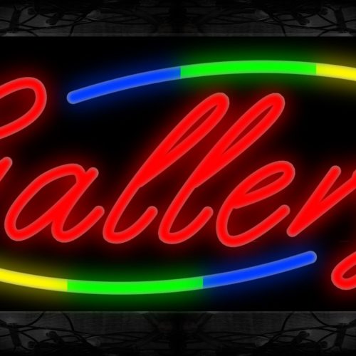 Image of 10801 Neon Sign 13x32 Black Backing