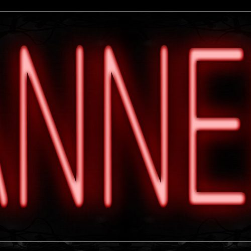 Image of 12010 Banners Neon Signs_10x24 Black Backing