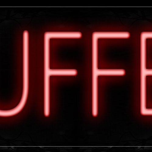 Image of 12027 Buffet Neon Signs_10x24 Black Backing