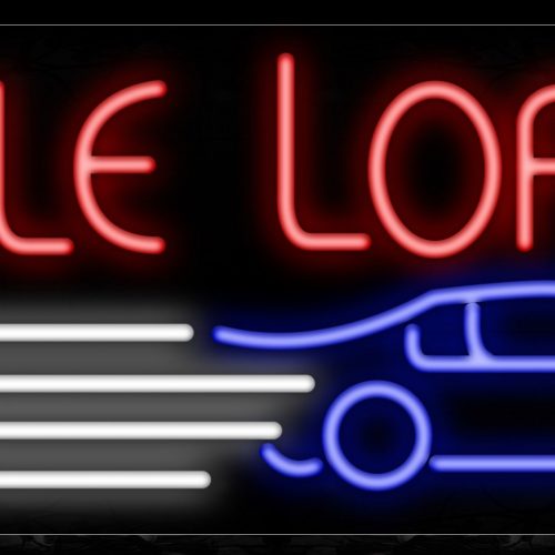 Image of 11225 Title Loans Traditional Neon_13x32 Black Backing