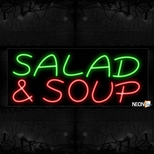 Image of Salad & Soup Neon Sign