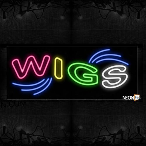 Image of Plain Wigs Neon Sign