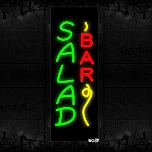 Image of Salad Bar (Vertical) Neon Sign