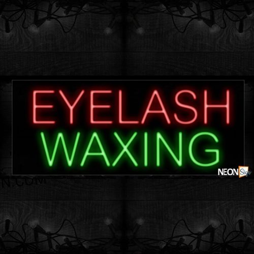 Image of Eyelash Waxing Neon Sign