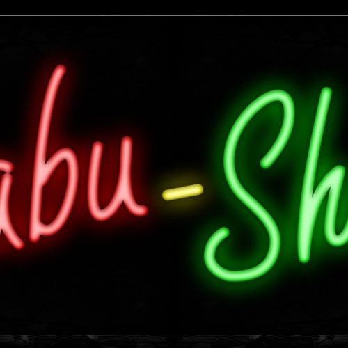 Image of Shabu-Shabu Neon Sign
