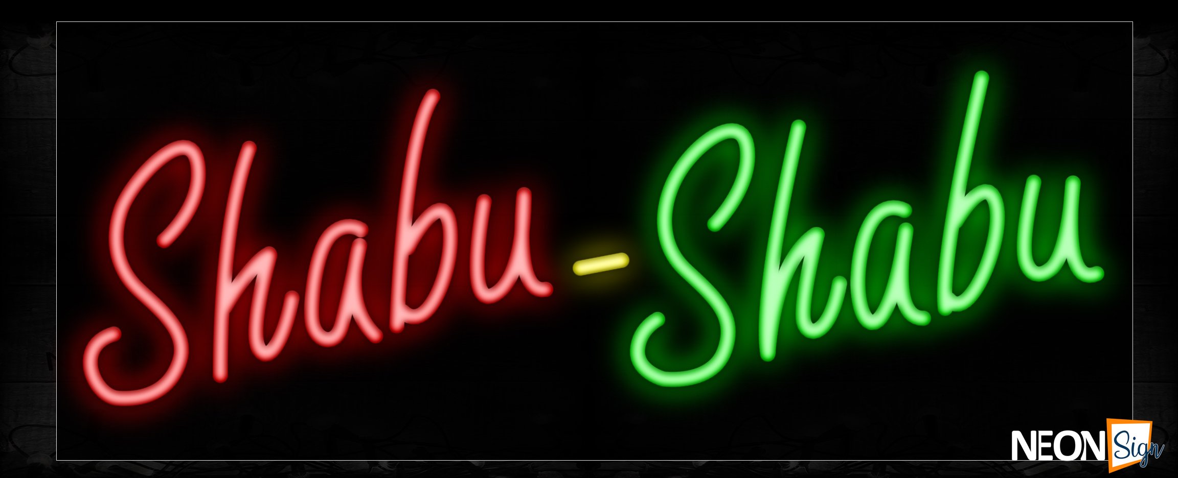 Image of Shabu-Shabu Neon Sign