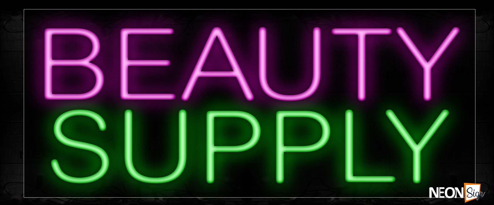 Image of Beauty Supply Neon Sign