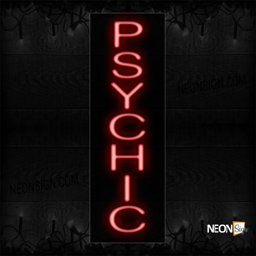 Image of 12283 Psychic Neon Sign_8x24 Black Backing