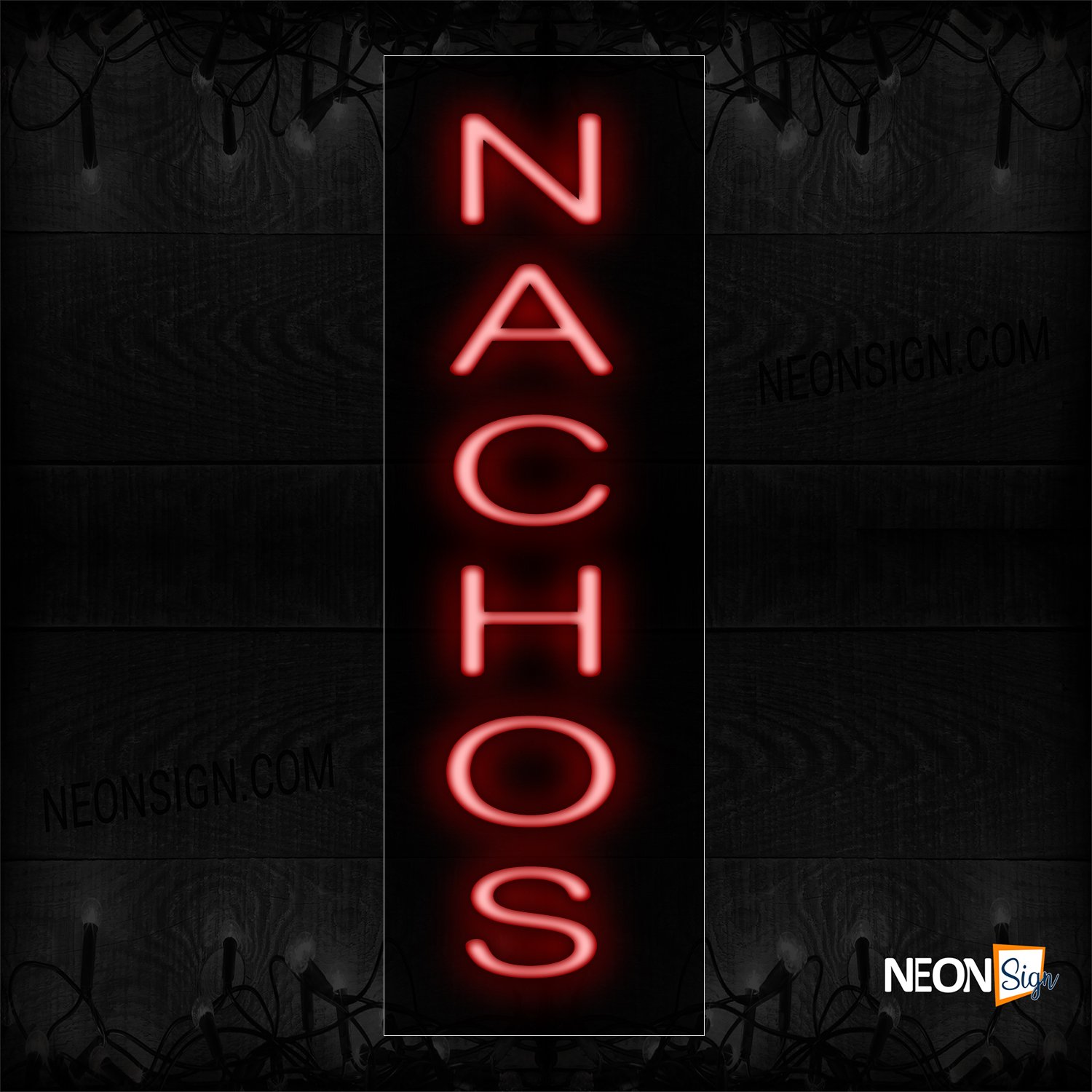 Image of Nachos Neon Sign