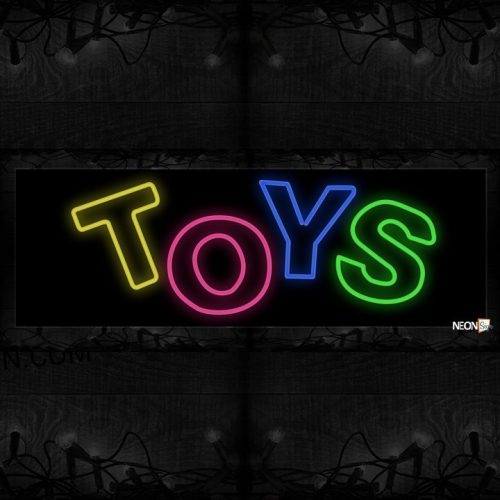 Image of Toys double stroke Neon Sign