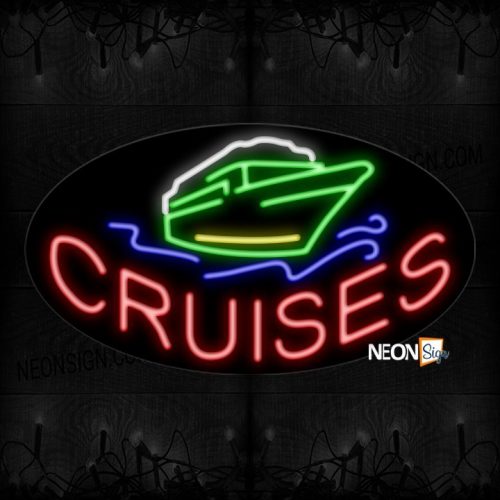Image of Cruises Contoured Neon Sign