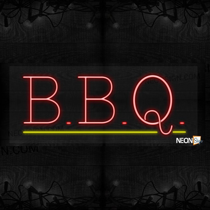 Image of BBQ with line LED Flex