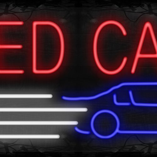 Image of Used Cars with Speeding Car LED Flex