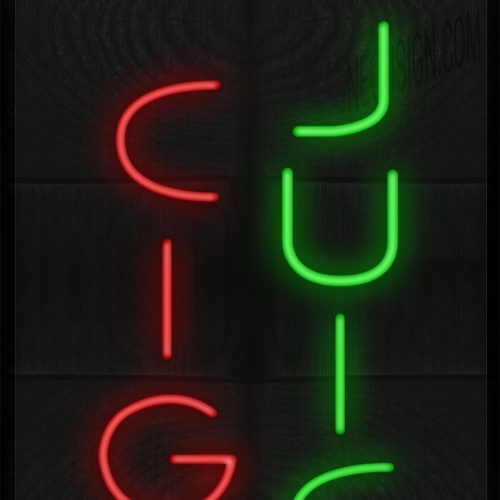 Image of Vertical E Cigs E Juice LED Flex