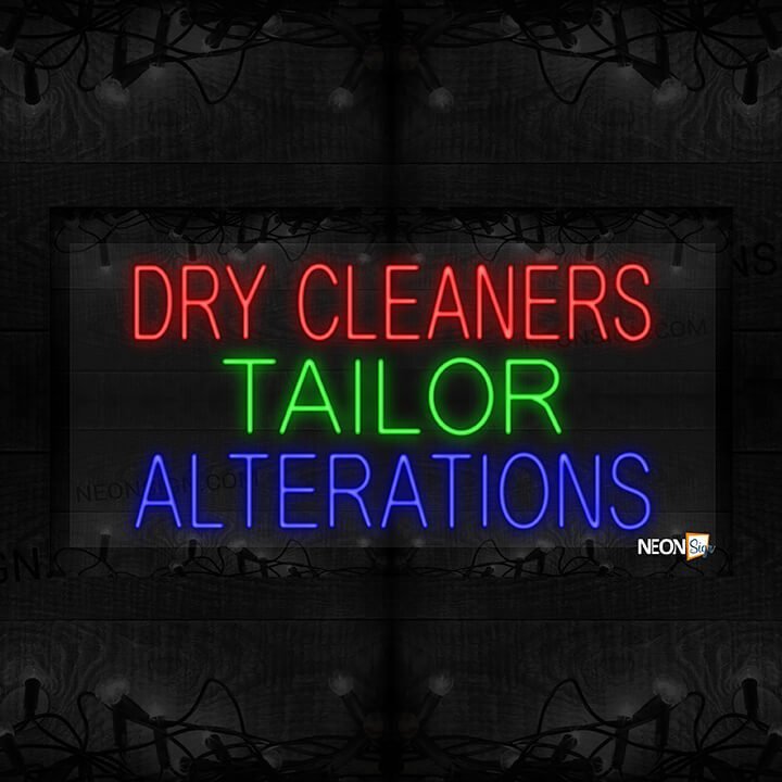 Image of Dry Cleanerss Tailor Alterations LED Flex