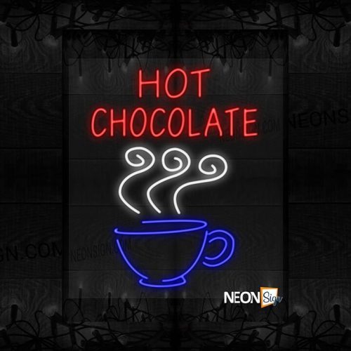 Image of Hot Chocolate with a Cup of Hot Chocolate LED Flex