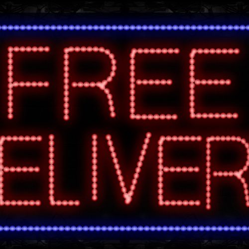 Free Delivery With Blue LED Bulb