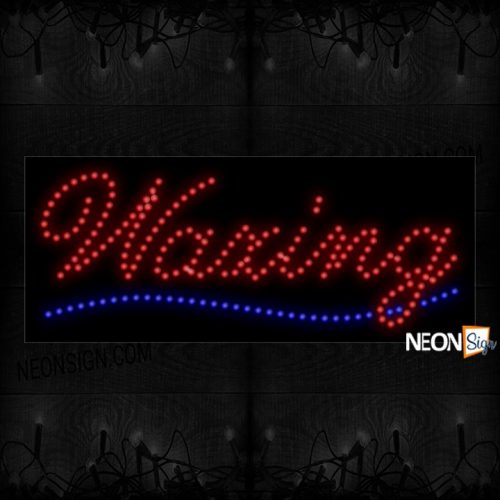 Waxing With Wavy Underline LED Bulb