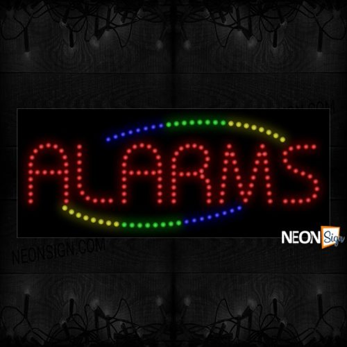 Alarms With Curve Line LED Bulb