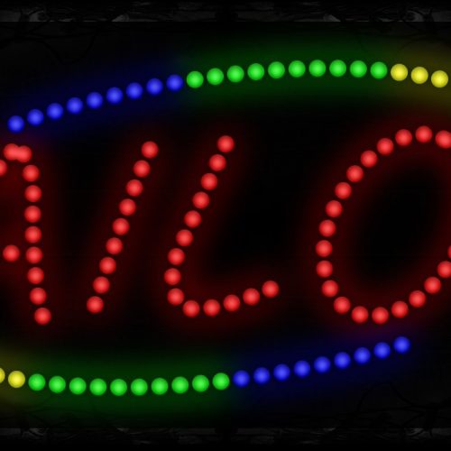 Tailor With Curve Line LED Bulb