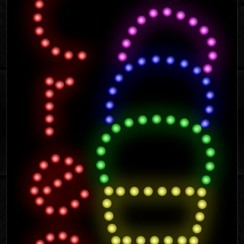 Ice Cream With Logo (Vertical) LED Bulb