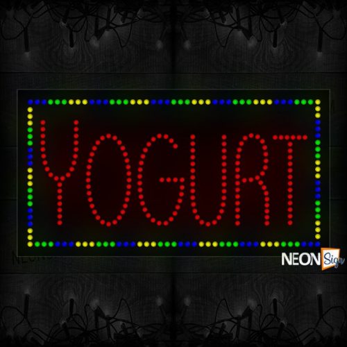 Yogurt With Border LED Bulb