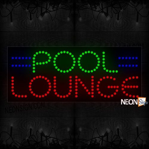 Pool Lounge Without Border LED Bulb