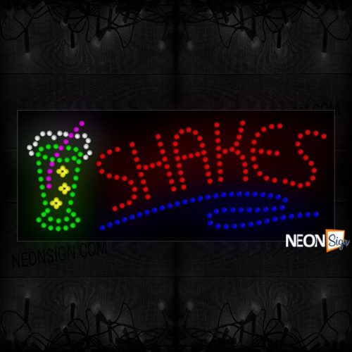 Shakes With Glass Logo LED Bulb