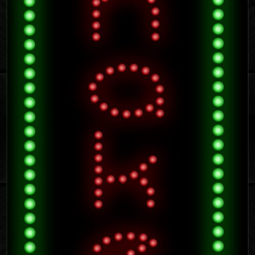 Shakes With Green Border (Vertical) LED Bulb