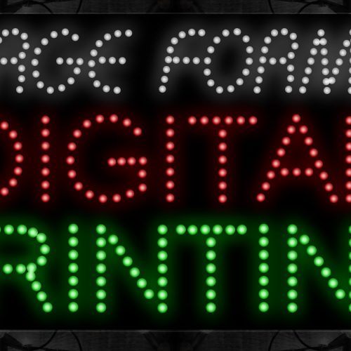 Large Format Digital Printing LED Bulb