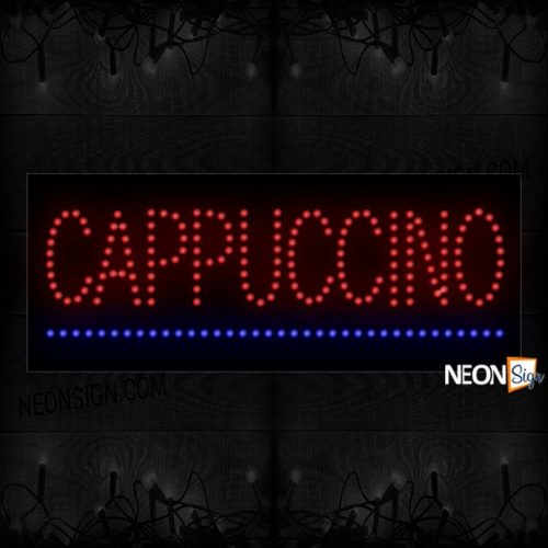 Cappuccino With Red Line LED Bulb