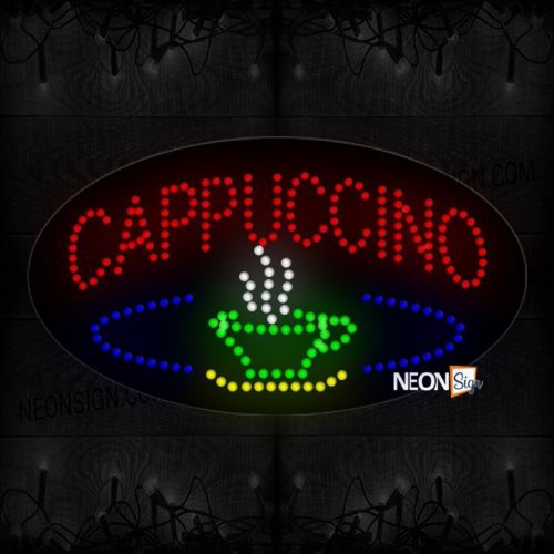 Cappuccino With Green Cup LED Bulb