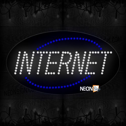 Internet Circle LED Bulb