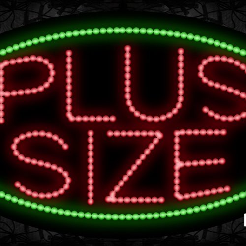 Plus Size With Green Arc Border LED Bulb