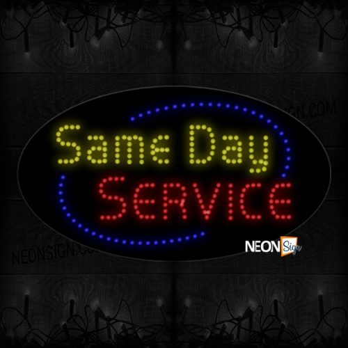 Same Day Service With Oval LED Bulb