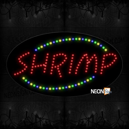 Shrimp With Multicolored Arch LED Bulb