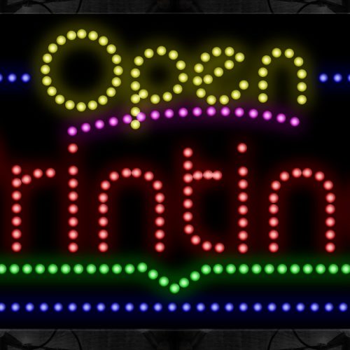 Open Printing With Full Colors LED Bulb