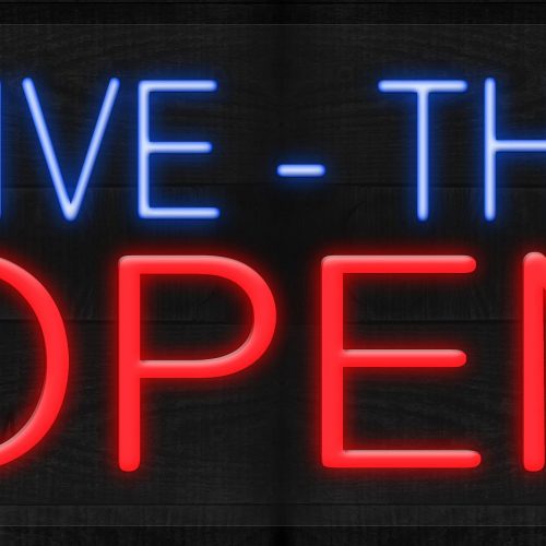 Drive-Thru Open LED Flex