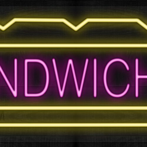 Sandwiches with bun LED Flex