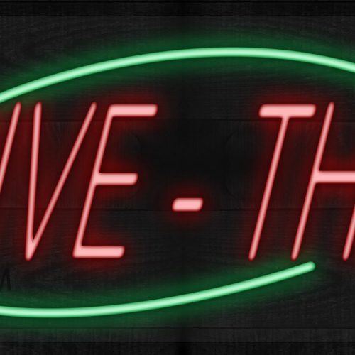 Drive-thru with line LED Flex