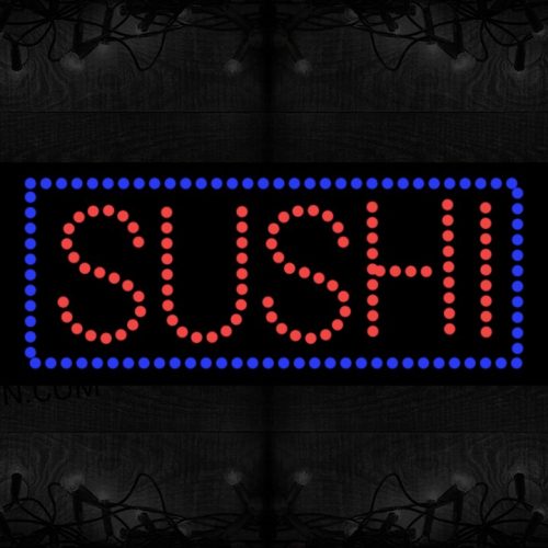 Sushi With Border LED Bulb