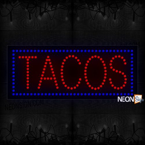 Tacos With Box LED Bulb