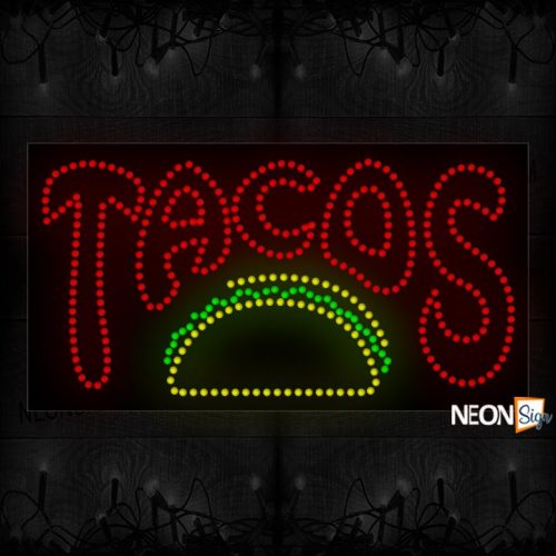 Tacos With Taco LED Bulb