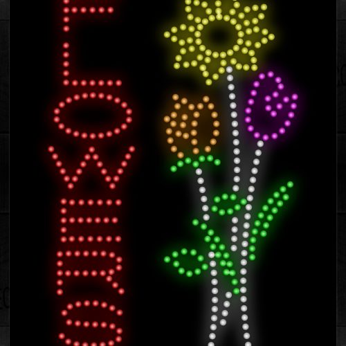 Vertical Flower LED Bulb