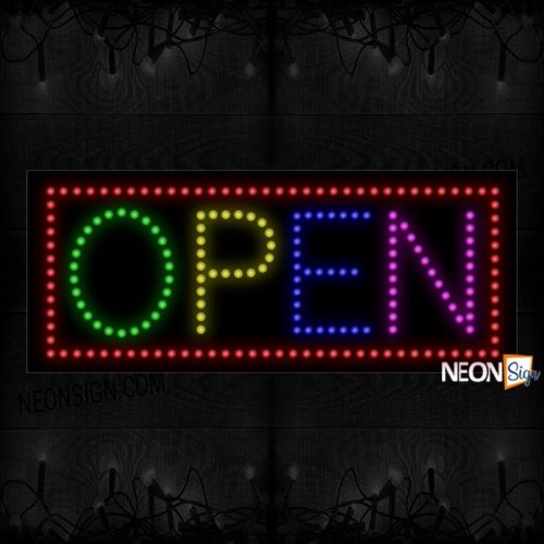 Open With Full Colors LED Bulb