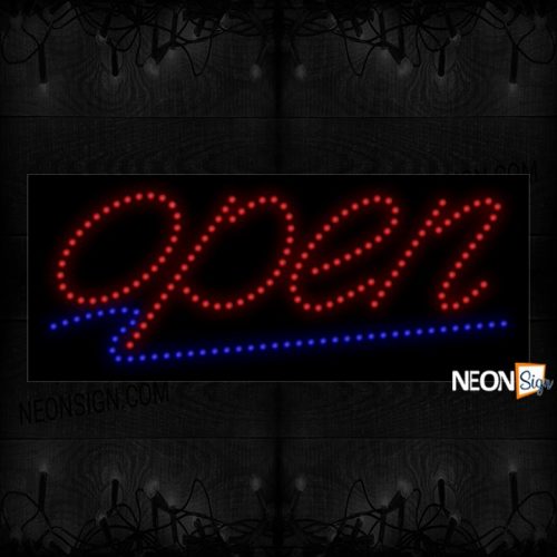 Open With Curve Line LED Bulb