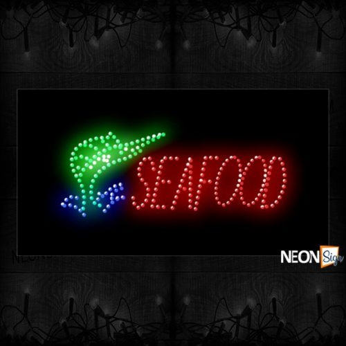 Seafood With Image LED Bulb